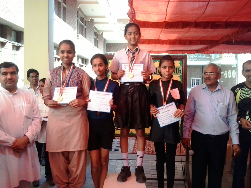 ACHIEVEMENT IN INTER-SCHOOL YOGA TOURNAMENT ON 27-04-2014