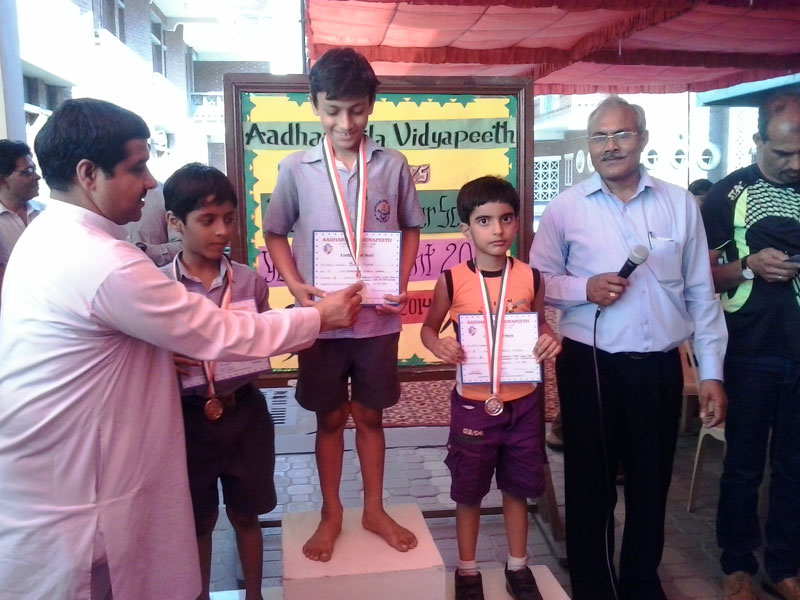 ACHIEVEMENT IN INTER-SCHOOL YOGA TOURNAMENT ON 27-04-2014