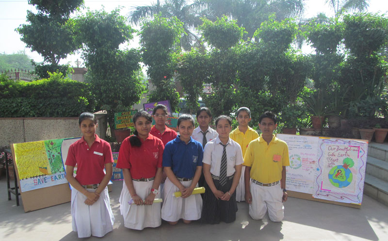 CELEBRATION OF EARTH DAY ON 28-04-2014