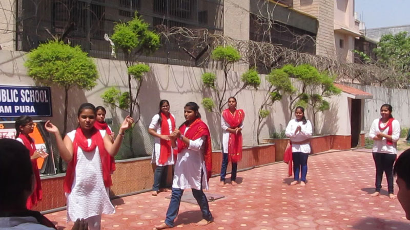 BRITISH COUNCIL ACTIVITY - STREET PLAY ON COMMONWEALTH VALUES ON 29-04-2014