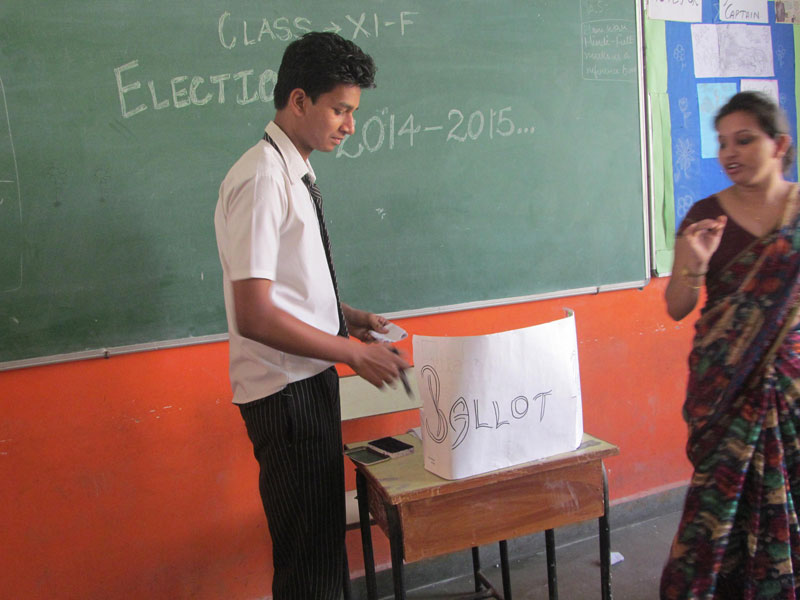 CLASS REPRESENTATIVE ELECTION ACTIVITY ON 01-05-2014