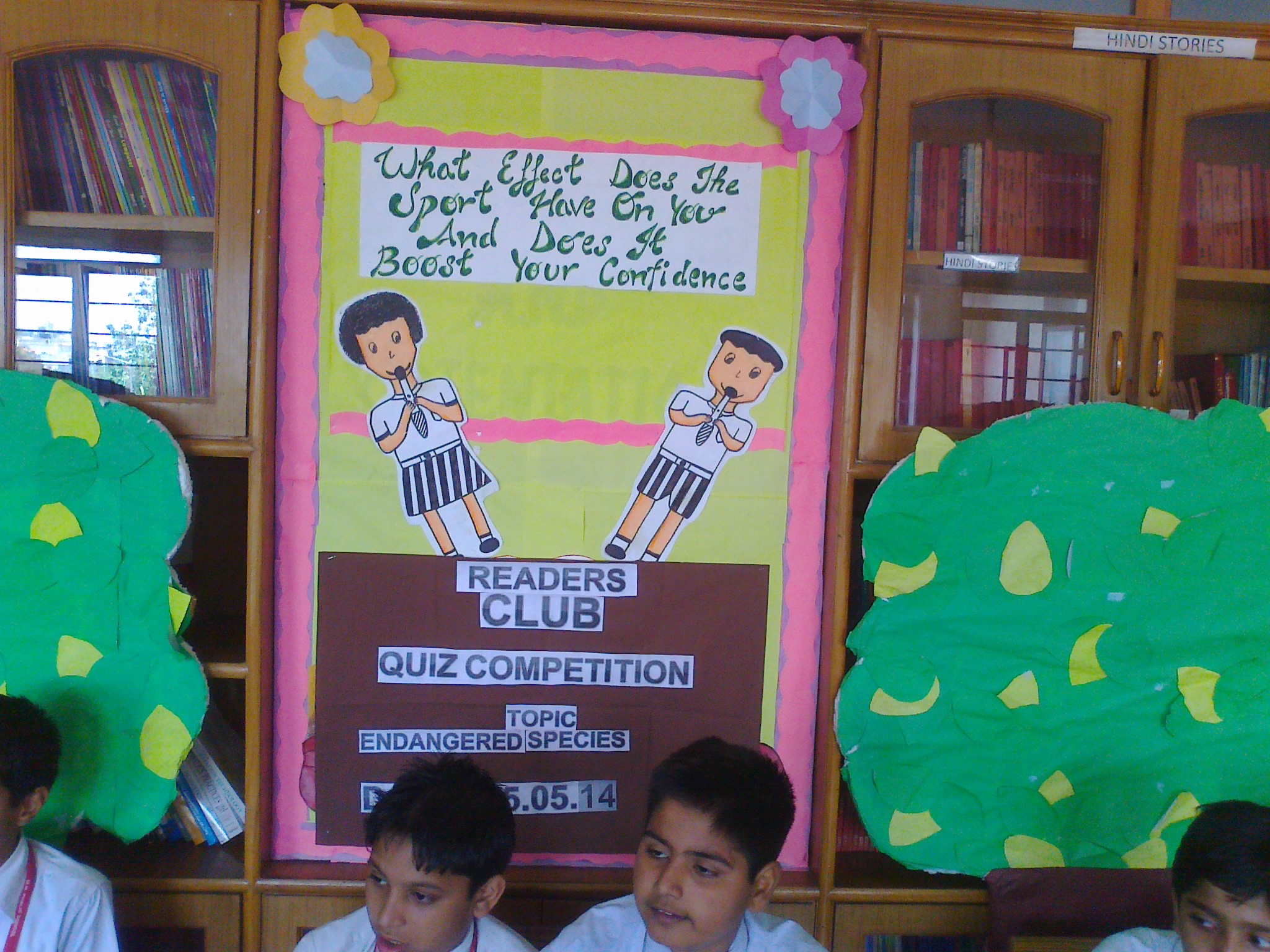 QUIZ COMPETITION ON ENDANGERED SPECIES BY READERS CLUB ON 15-05-2014