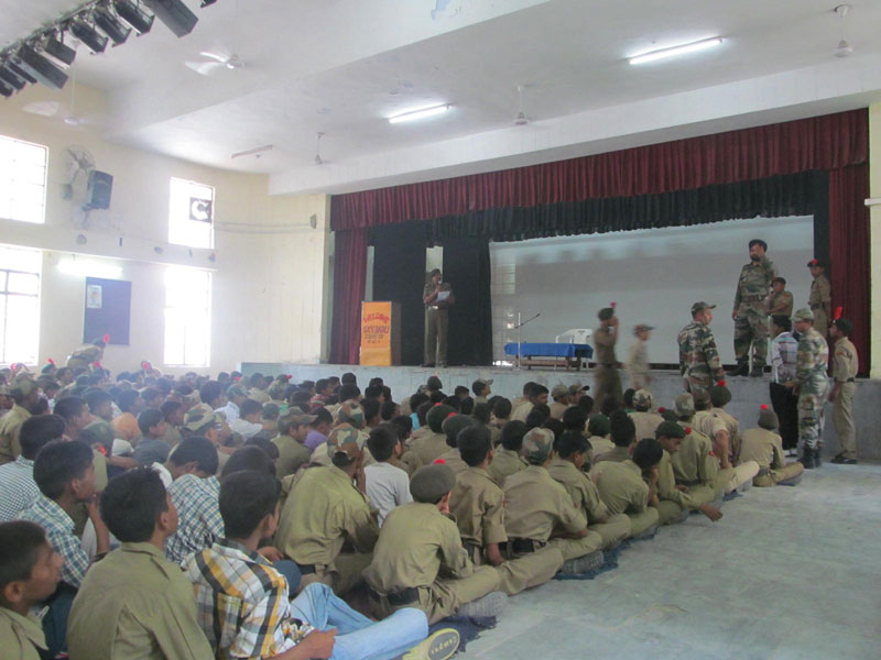 NCC CAMP FROM 13-05-2014 TO 22-05-2014