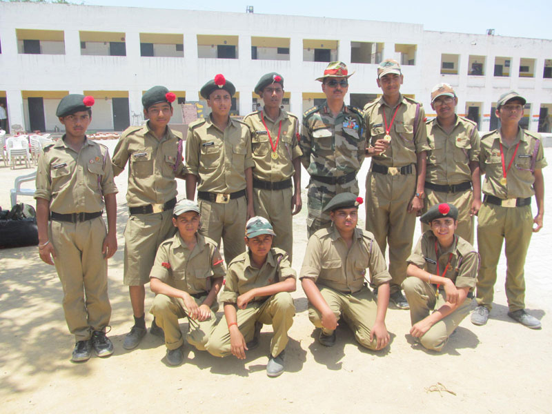 NCC CAMP FROM 13-05-2014 TO 22-05-2014