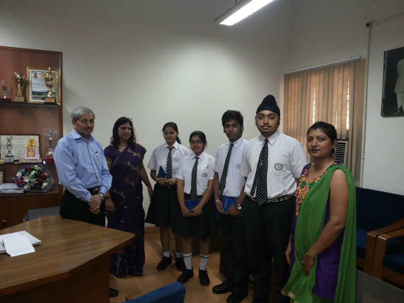 INTERACTION WITH DEEN DAYAL UPADHYAYA COLLEGE PRINCIPAL ON 23-05-2014