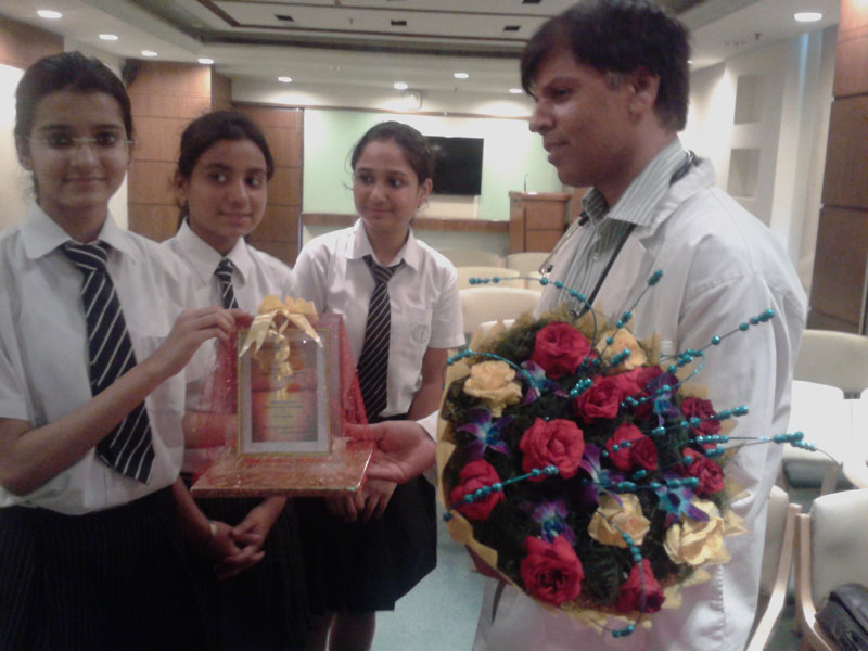 INTERACTION WITH DR. NITYANAND TRIPATHI - HEAD OF MEDICINE (MAX HOSPITAL) ON 11-07-2014