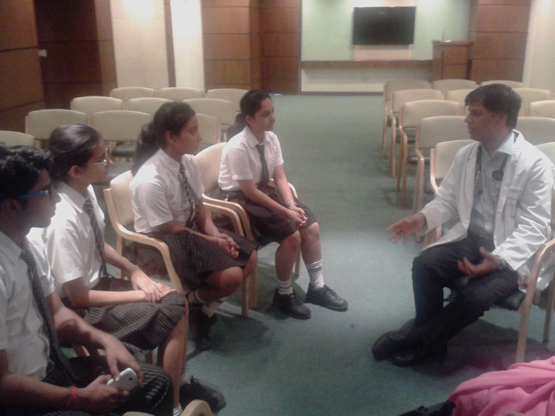 INTERACTION WITH DR. NITYANAND TRIPATHI - HEAD OF MEDICINE (MAX HOSPITAL) ON 11-07-2014
