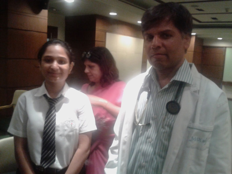 INTERACTION WITH DR. NITYANAND TRIPATHI - HEAD OF MEDICINE (MAX HOSPITAL) ON 11-07-2014