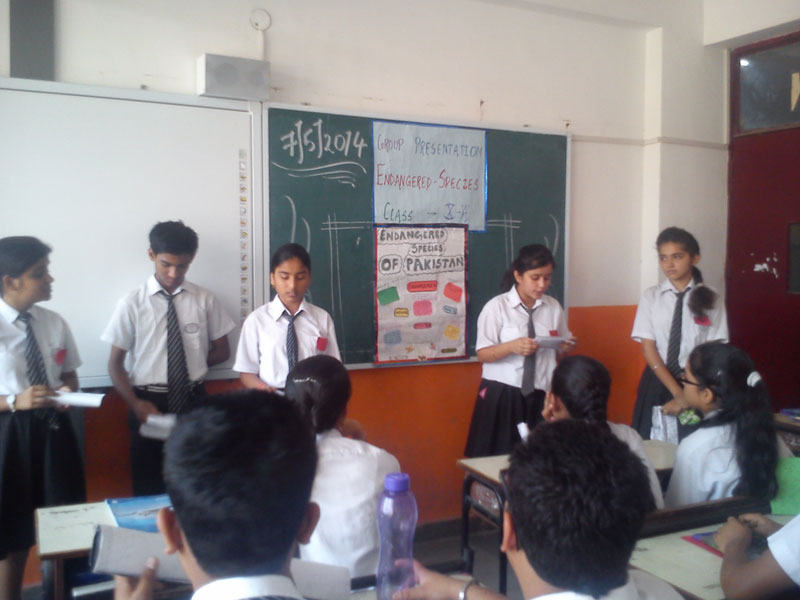ACTIVITIES ON ENDANGERED SPECIES BY SCIENCE CLUB