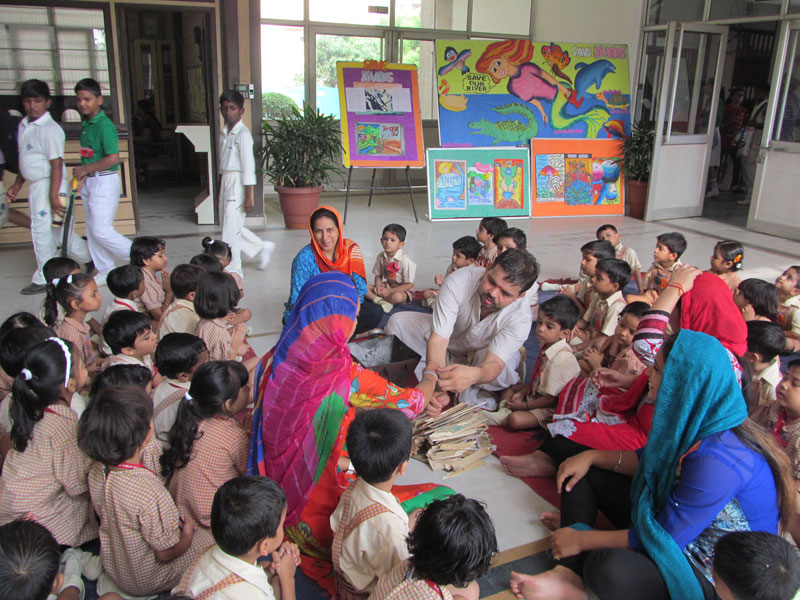 HAWAN OF CLASS LKG AND UKG ON 21-07-2014