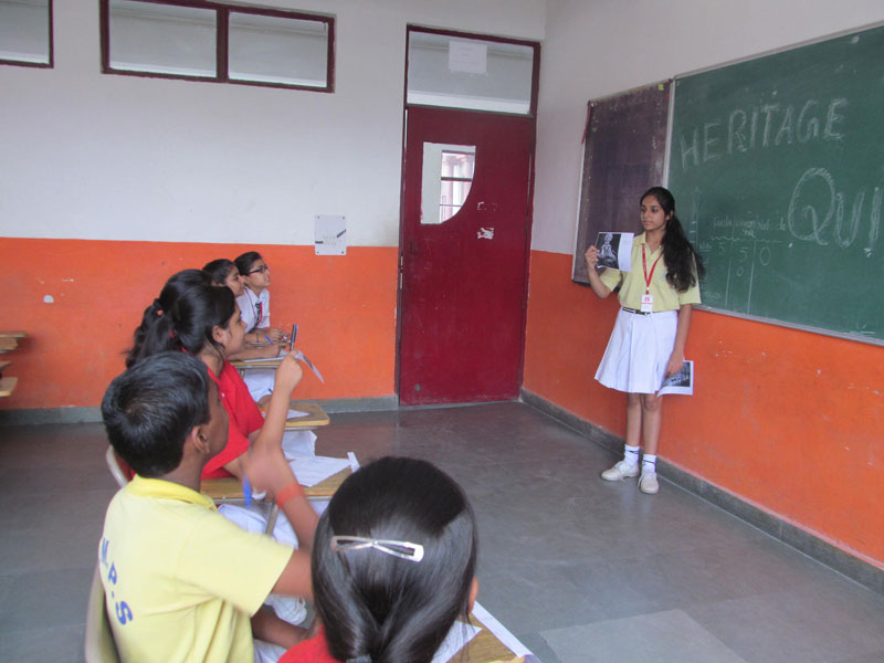 HERITAGE QUIZ BY HERITAGE CLUB ON 25-08-2014