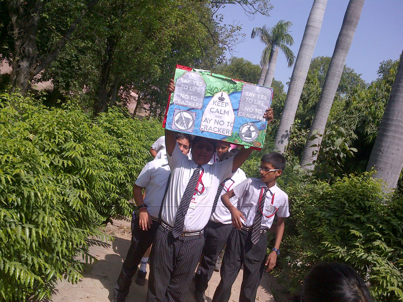 ANTI CRACKER RALLY BY ECO CLUB ON 02-10-2014