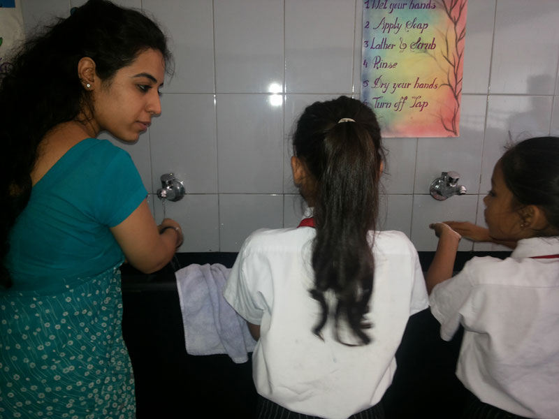 HAND WASH ACTIVITY BY HEALTH & HYGIENE CLUB ON 15-10-2014