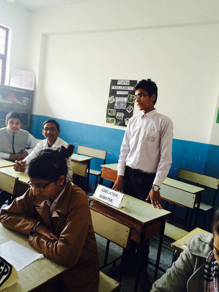 Mock session of parliament on 31-12-2014