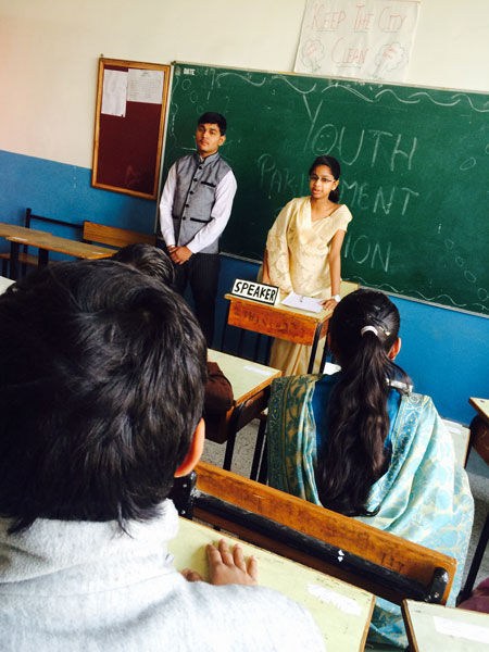 Mock session of parliament on 31-12-2014