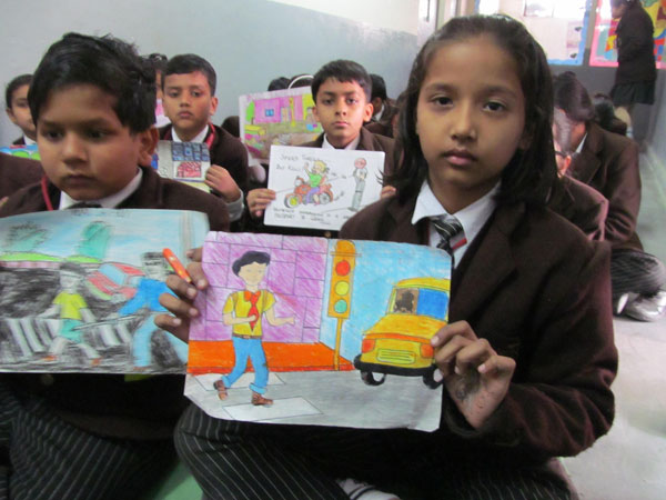 Observing Road Safety Week from 11th January 2015 to 17th January 2015