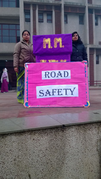 Observing Road Safety Week from 11th January 2015 to 17th January 2015