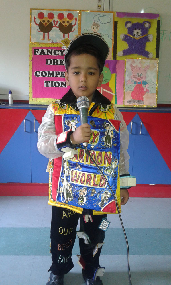 FANCY DRESS COMPETITION ORGANIZED FOR LKG AND UKG