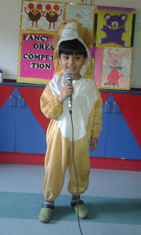 FANCY DRESS COMPETITION ORGANIZED FOR LKG AND UKG