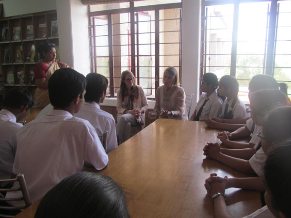 Interaction with Mrs. Angela Ffrench, Director of Operations South and South East Asia