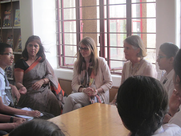 Interaction with Mrs. Angela Ffrench, Director of Operations South and South East Asia