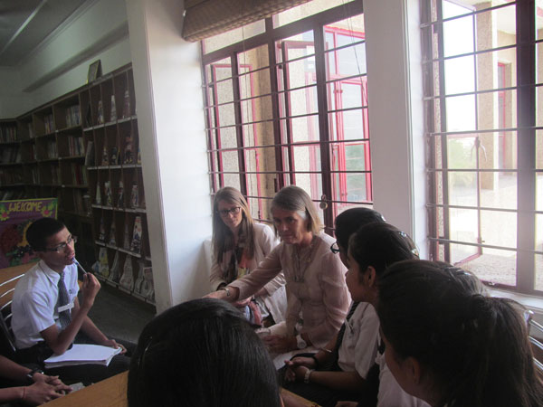 Interaction with Mrs. Angela Ffrench, Director of Operations South and South East Asia