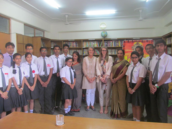Interaction with Mrs. Angela Ffrench, Director of Operations South and South East Asia
