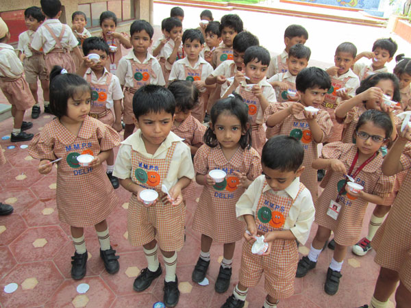 Ice-Cream Party of Primary Wing