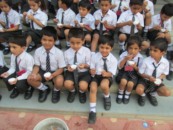 Ice-Cream Party of Primary Wing