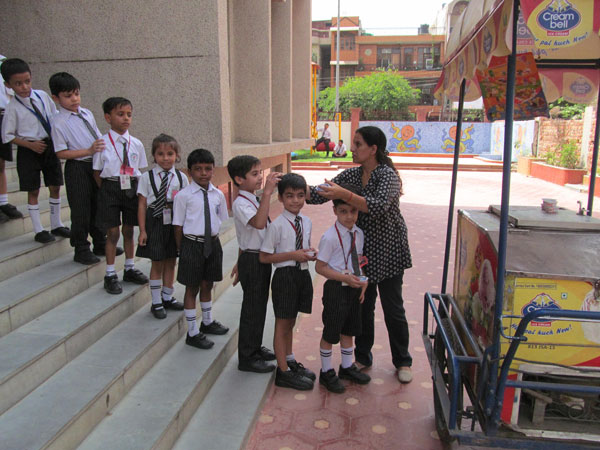 Ice-Cream Party of Primary Wing