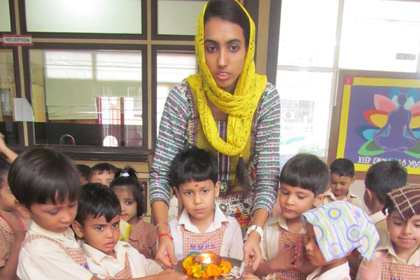 Hawan of L.K.G & U.K.G classes