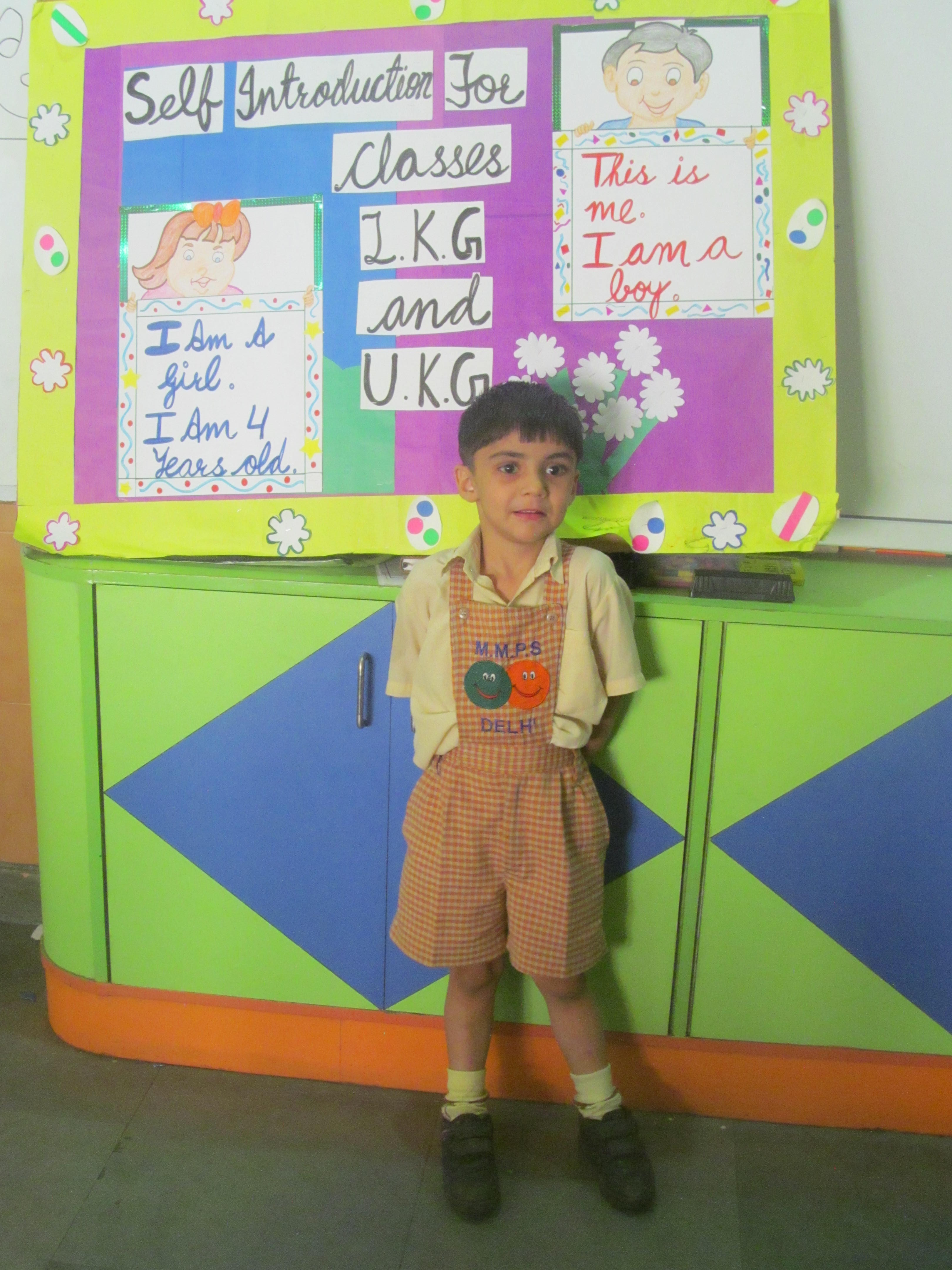 SELF INTRODUCTION FOR LKG-UKG