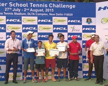 HCL INTER SCHOOL TENNIS CHALLENGE