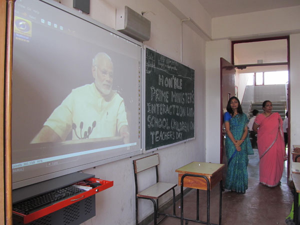 INTERACTION OF HONOURABLE PRIME MINISTER NARENDER MODI WITH STUDENTS