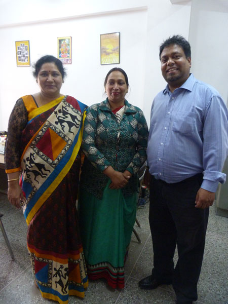 TEACHER VISIT FROM SEABROOK COLLEGE