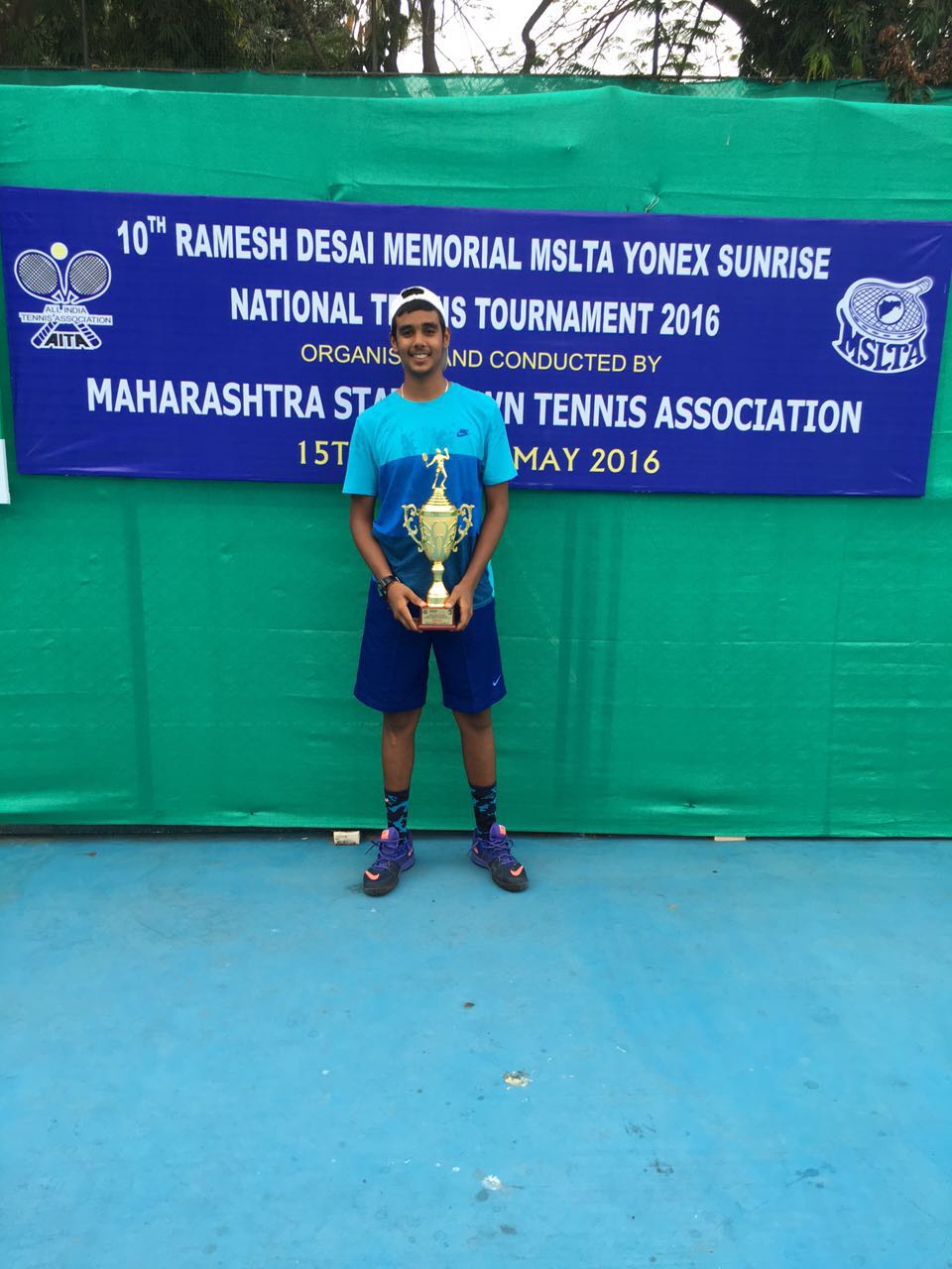 National Level Tennis Achievement by Mmpian In Mumbai