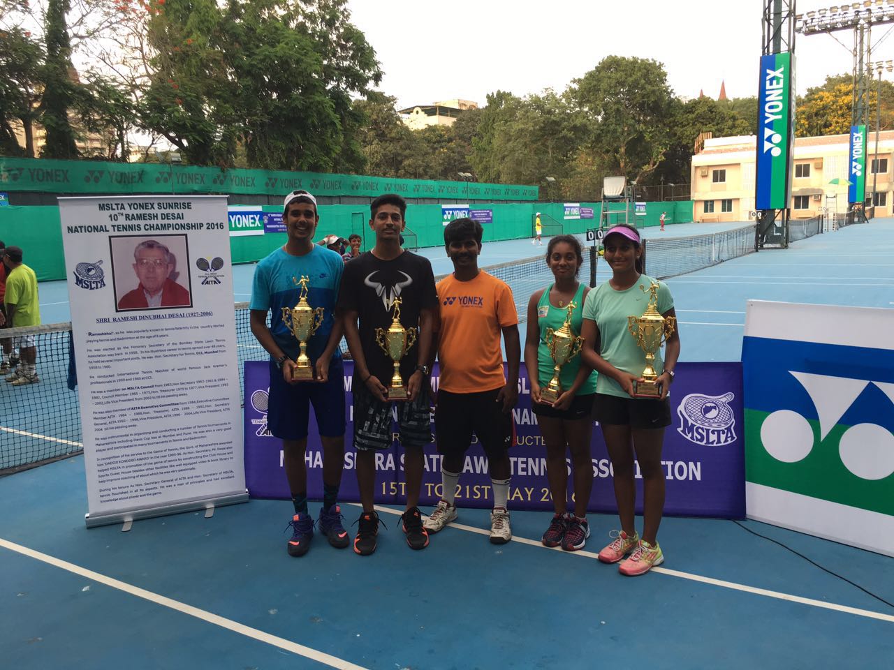 National Level Tennis Achievement by Mmpian In Mumbai