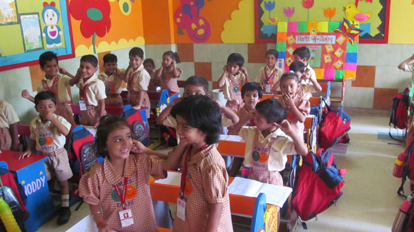 Show And Tell About Your Body Parts activity for Pre-primary classes