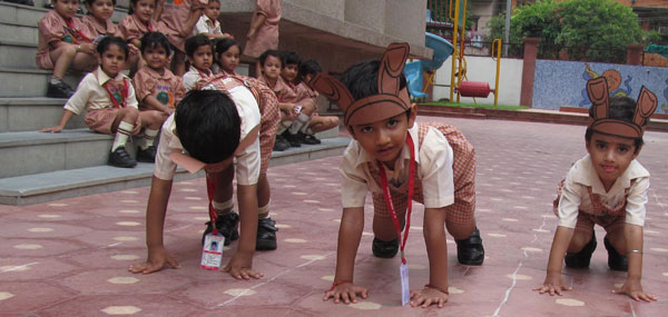 Dog Race for Pre-primary students