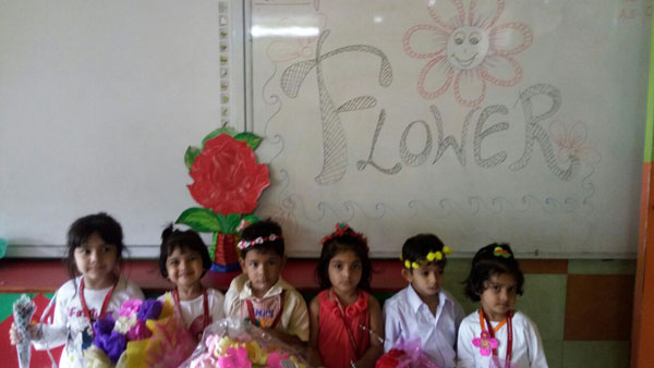 Flower party celebration