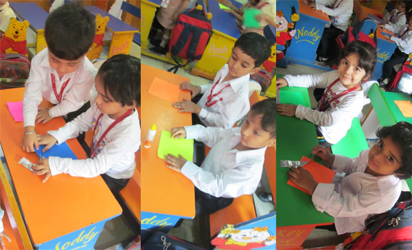 Making Paper Bag Activity.