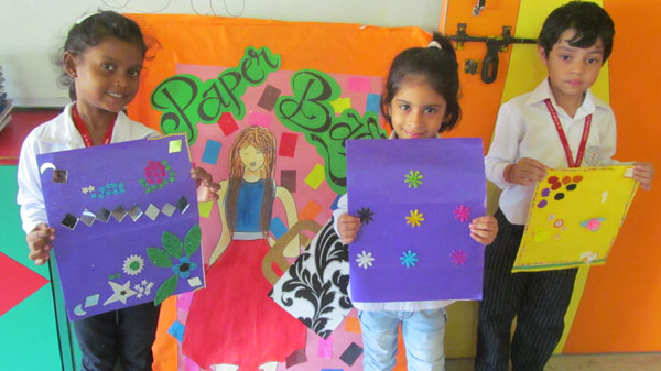 Making Paper Bag Activity.