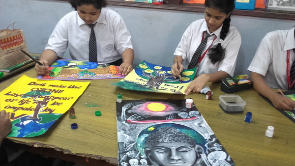 PAINTING ACTIVITY by Art & Craft club