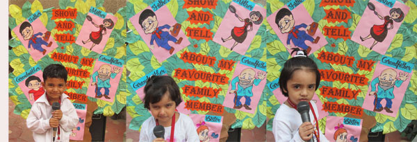 SHOW AND TELL - ABOUT MY FAVOURITE FAMILY MEMBER