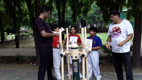 Rally on Save Tiger by Eco and Heritage Club
