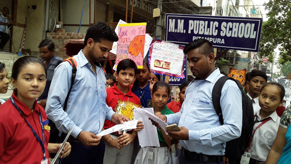 Rally on Save Tiger by Eco and Heritage Club