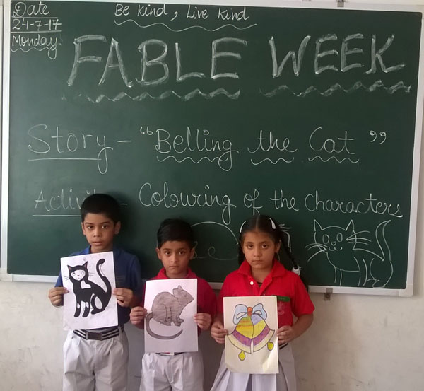 Day 2 of Fable Week celebration for Primary and Pre-Primary