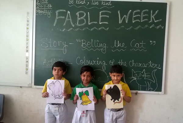 Day 2 of Fable Week celebration for Primary and Pre-Primary