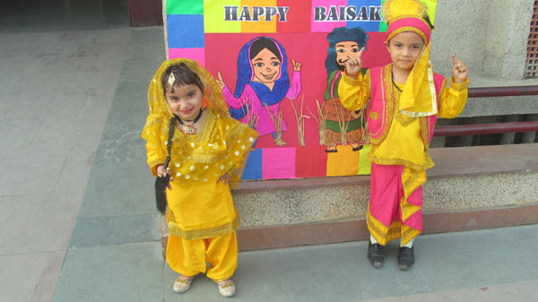 Baisakhi Celebration by Tiny Tots