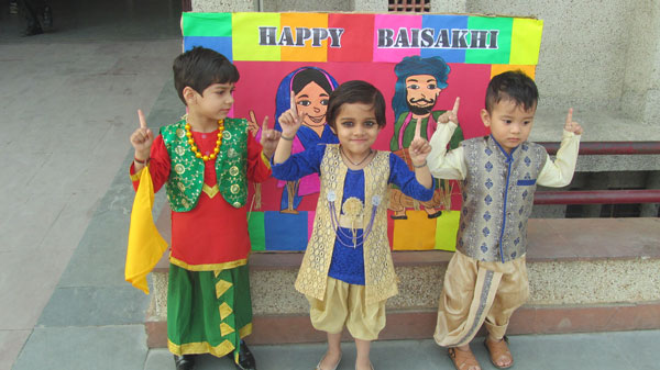 Baisakhi Celebration by Tiny Tots